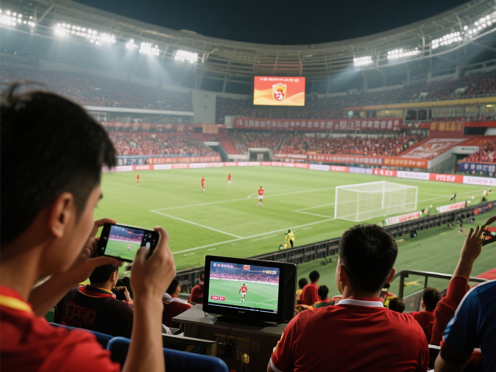 在现代信息化时代下，观看体育赛事逐渐不限